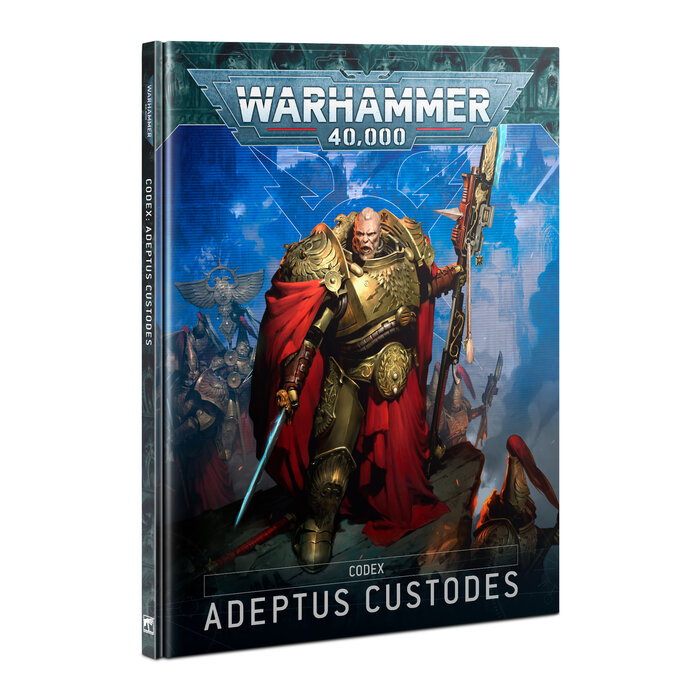 Games Workshop Warhammer 40K: Adeptus Custodes - Codex (10th Edition)