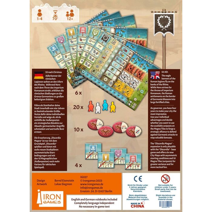 Iron Games Discordia: Magna Expansion