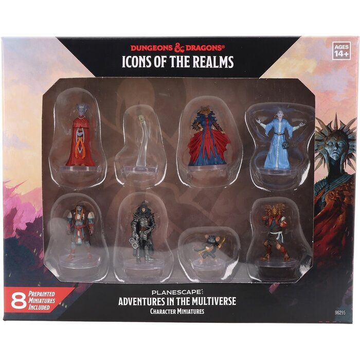 Wizkids/NECA LLC D&D Idols of the Realms - Planescape: Adventures in the Multiverse - Character Miniatures
