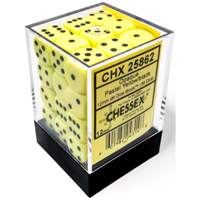 36d6 Dice Block (12mm): Pastel - - Boardgames.ca