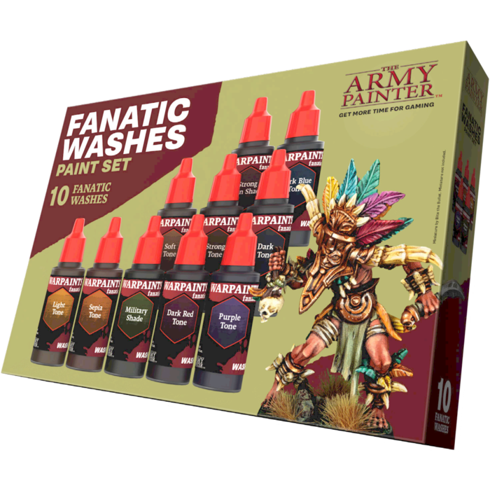 The Army Painter Warpaints - Fanatic Washes Paint Set
