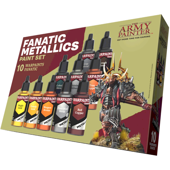 The Army Painter Warpaints - Fanatic Metallics Paint Set