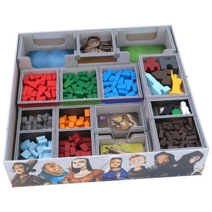 Folded Space Insert for Architects of the West Kingdom: Collector's Box