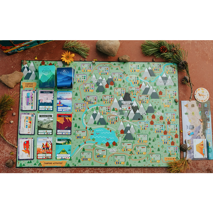 Misc Board Games Bear Mountain Camping Adventure