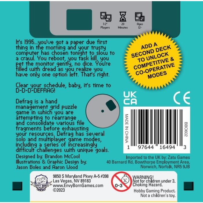 Misc Board Games Defrag