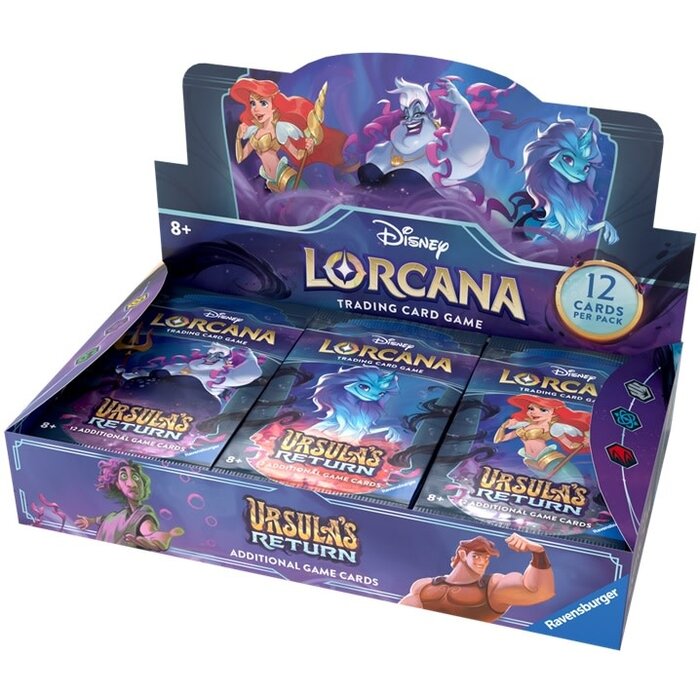 Ravensburger Disney Lorcana TCG Ursula's Return Booster Box