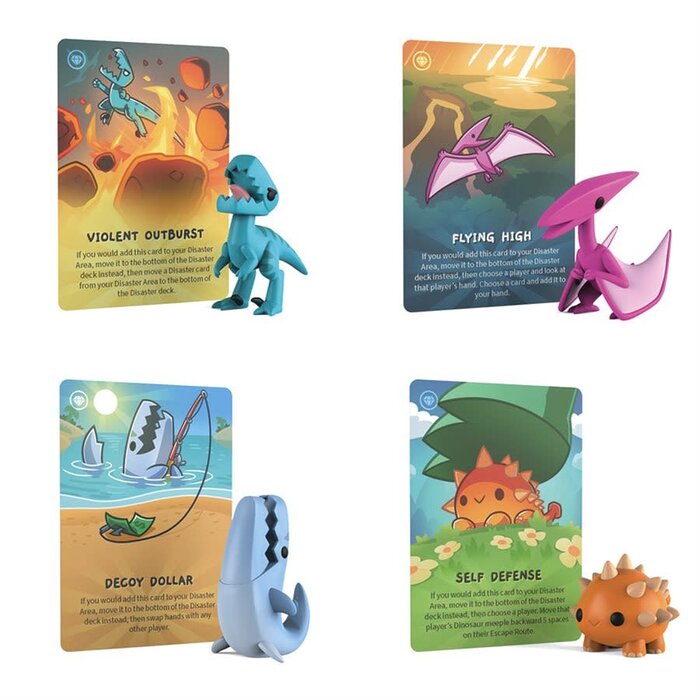 TeeTurtle Games Happy Little Dinosaurs: Vinyl Mini Series Booster