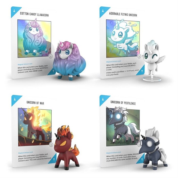 TeeTurtle Games Unstable Unicorns: Rainbow Apocalypse: Vinyl Mini Series Booster