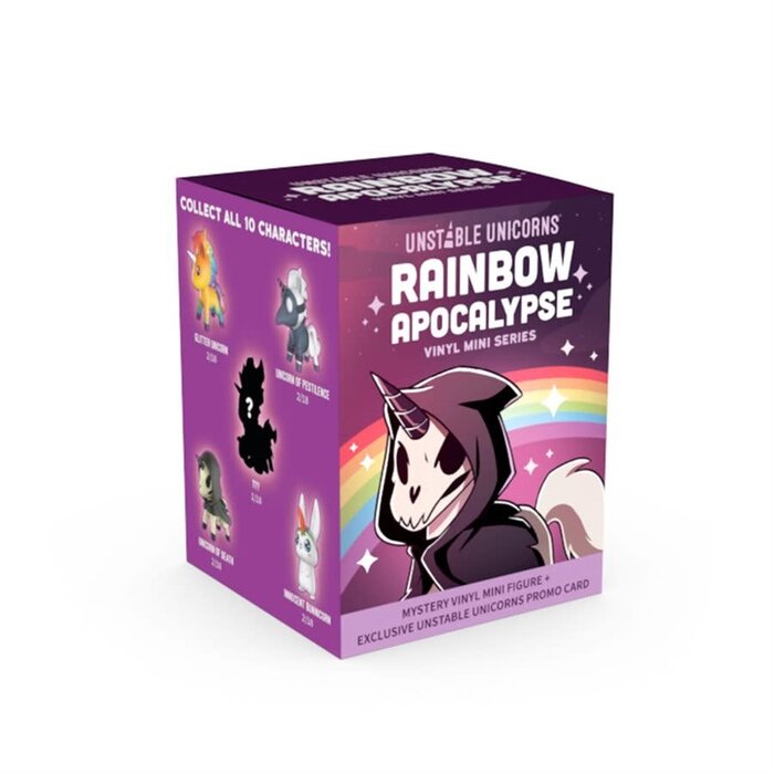 TeeTurtle Games Unstable Unicorns: Rainbow Apocalypse: Vinyl Mini Series Booster