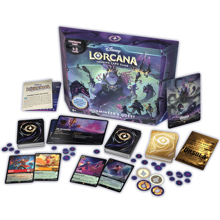 Ravensburger Disney Lorcana TCG Ursula Return's Illumineer's Quest Deep Trouble - LIMIT 1 PER CUSTOMER