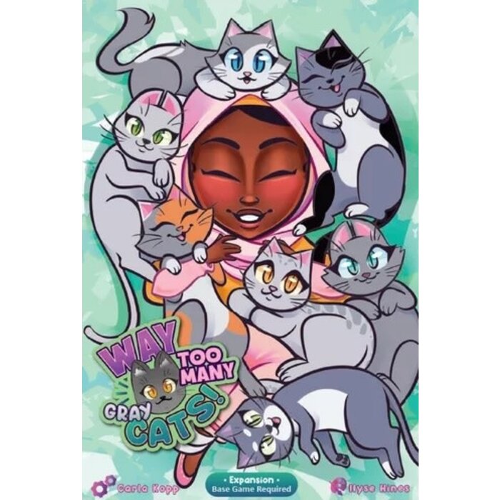 Misc Board Games Way Too Many Cats: Gray Cats Expansion
