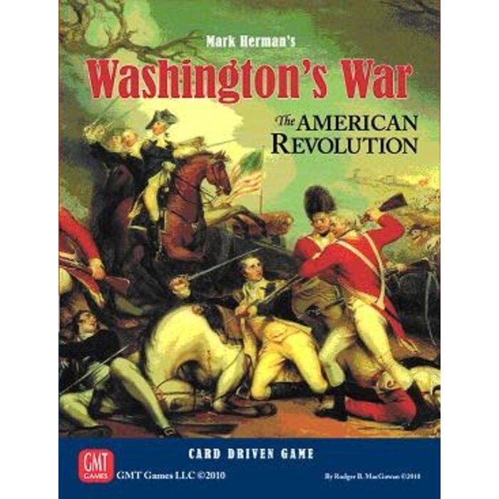 GMT Games Washington's War: The American Revolution