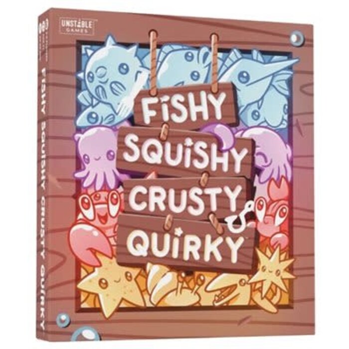 TeeTurtle Games Fishy, Squishy, Crusty & Quirky
