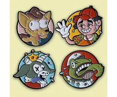 Panic Roll Townsfolk Tussle Pin Set