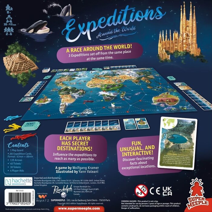 Super Meeple Games Expeditions - Around the World