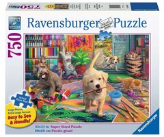Ravensburger 750 pcs - Cute Crafters (Large Piece Format)