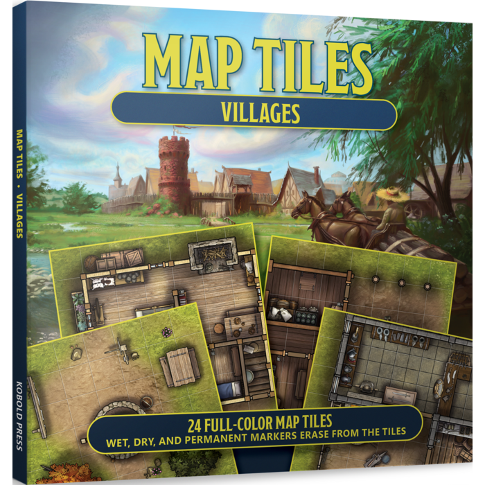 Kobold Press Map Tiles: Villages