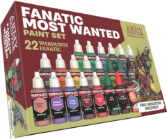 The Army Painter Warpaints - Fanatic Most Wanted Paint Set