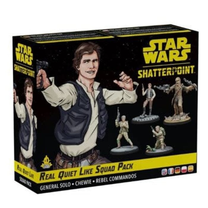 Atomic Mass Games Star Wars - Shatterpoint: Real Quiet Like: General Solo Squad Pack