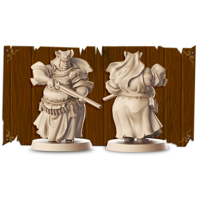 CMON Zombicide: Undead or Alive - Sister Temperance (Kickstarter Exclusive)