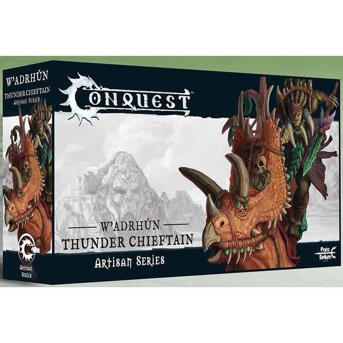 Para Bellum Wargames Conquest: W'adrhun - Thunder Chieftain (Artisan Series)