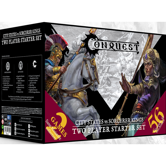 Para Bellum Wargames Conquest: Sorcerer Kings vs. City States Two Player Starter Set