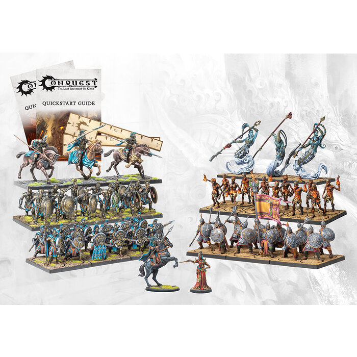 Para Bellum Wargames Conquest: Sorcerer Kings vs. City States Two Player Starter Set