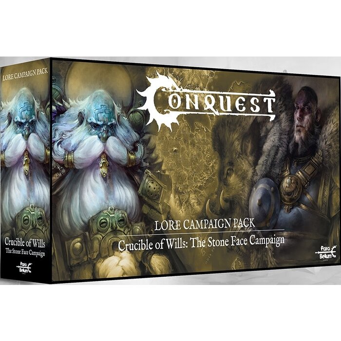 Para Bellum Wargames Conquest: Lore Campaign Pack - Crucible of Wills: The Stone Face Campaign