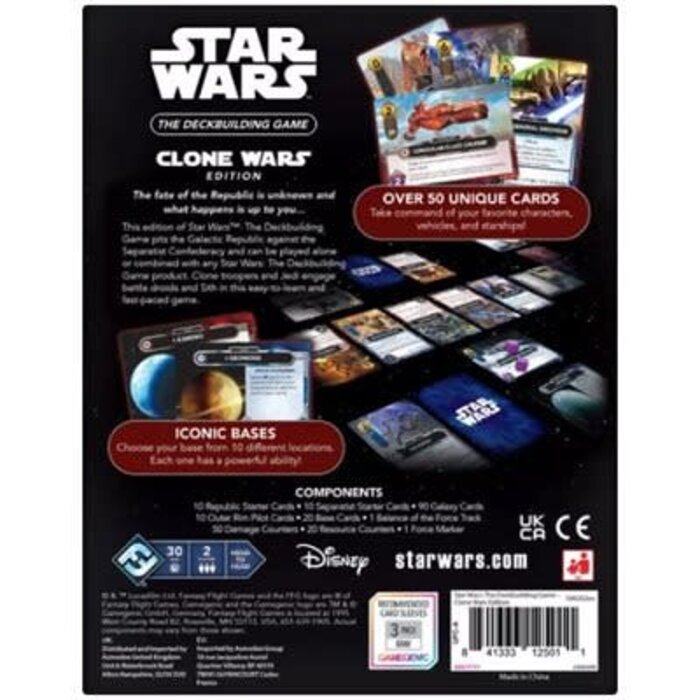 Fantasy Flight Games Star Wars: The Deckbuilding Game: The Clone Wars
