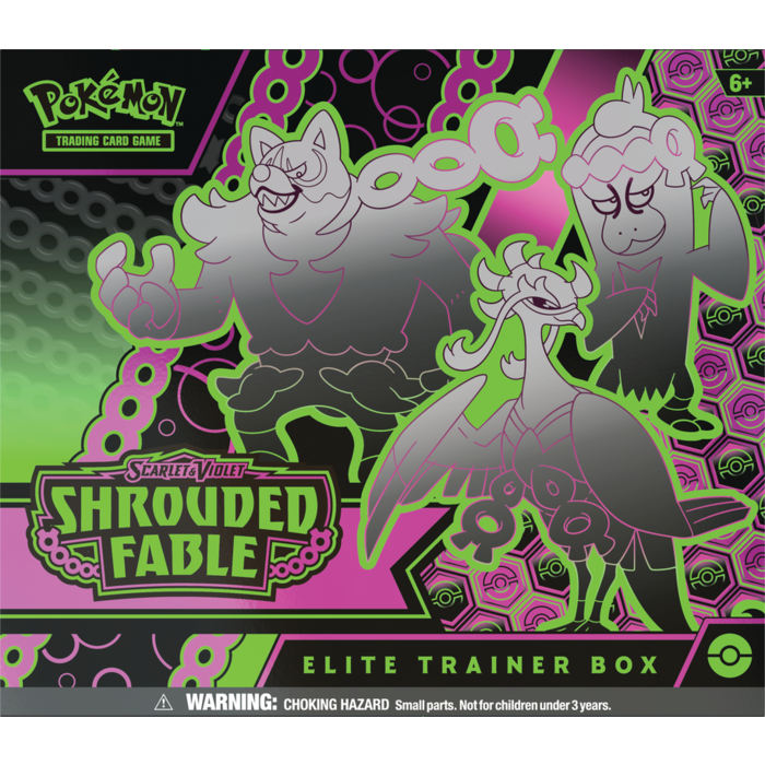 The Pokemon Company International Pokemon TCG - Scarlet & Violet Shrouded Fable: Elite Trainer Box
