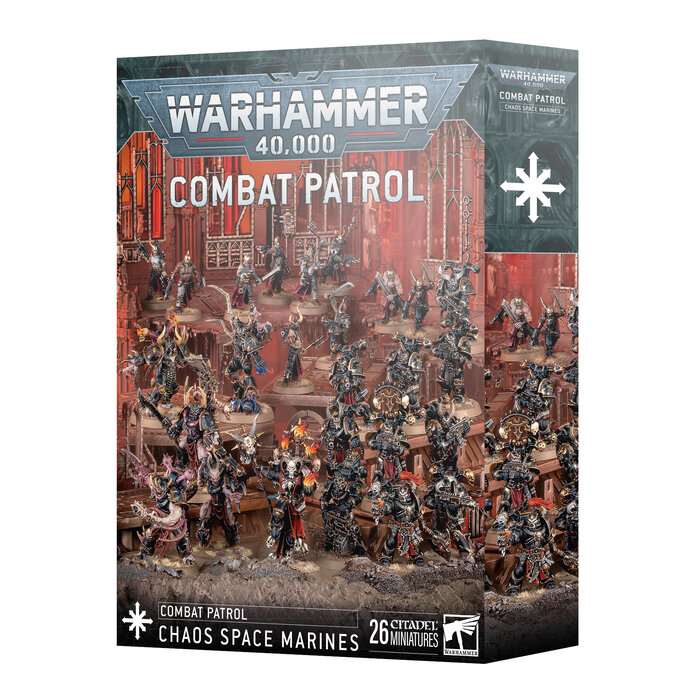 Games Workshop Warhammer 40K: Chaos Space Marines - Combat Patrol (2024)