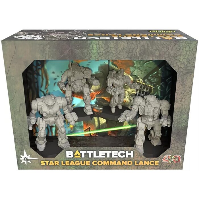 Catalyst Games Battletech: Star League Command Lance