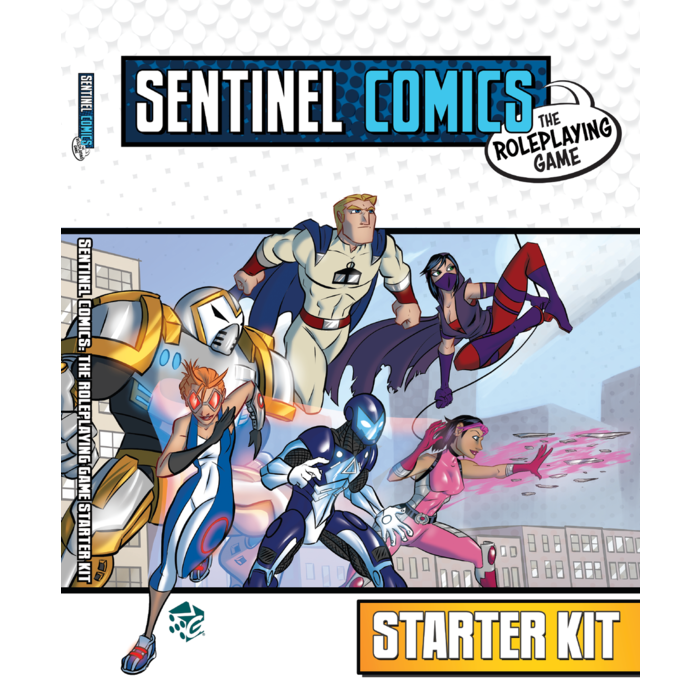 Greater Than Games Sentinel Comics: RPG Starter Kit: 2nd Edition