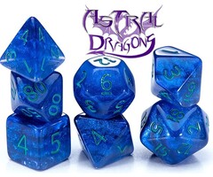 Gate Keeper Games 7-Piece RPG Dice Set: SUI Generis -