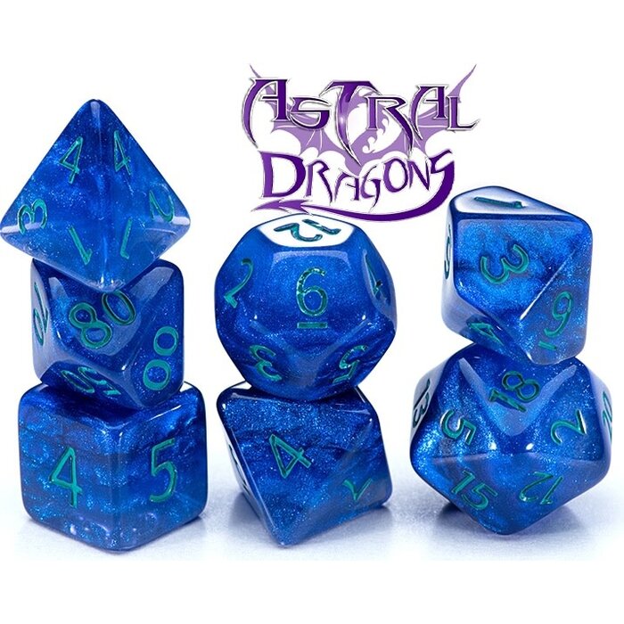Gate Keeper Games 7-Piece RPG Dice Set: SUI Generis -