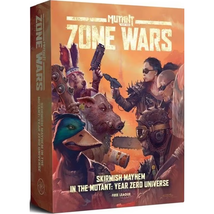 Free League Mutant: Year Zero Zone Wars: Core Set
