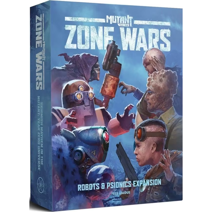Free League Mutant: Year Zero Zone Wars: Robots & Psionics Expansion