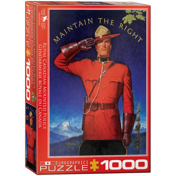 Eurographics 1000 pcs - RCMP: Maintain the Right