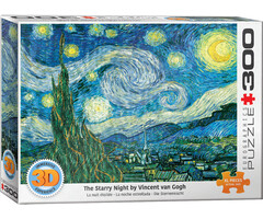 Eurographics 300 pcs - Starry Night (3D Lenticular)