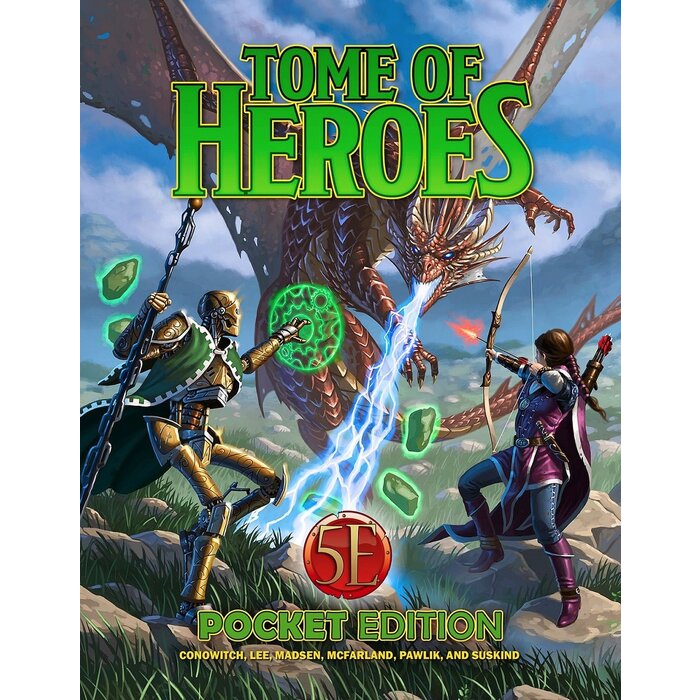 Kobold Press Tome of Heroes Pocket Edition (5E Compatible)