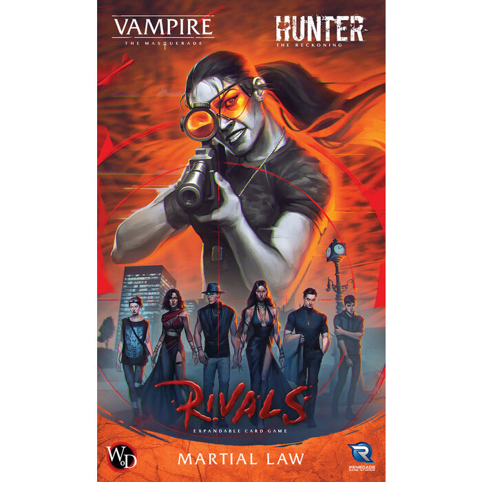 Renegade Game Studios Vampire the Masquerade - Rivals: Martial Law Expansion