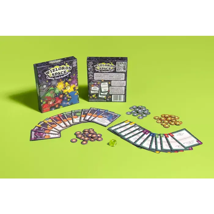 Misc Board Games Wizlords in Space: Cosmic Card-tastrophe