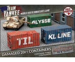 Gale Force Nine Battlefield in a Box: 20ft Shipping Containers (Damaged)