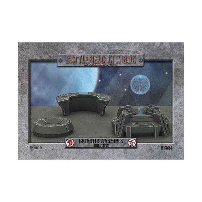 Gale Force Nine Battlefield in a Box: Galactic Warzones Objectives