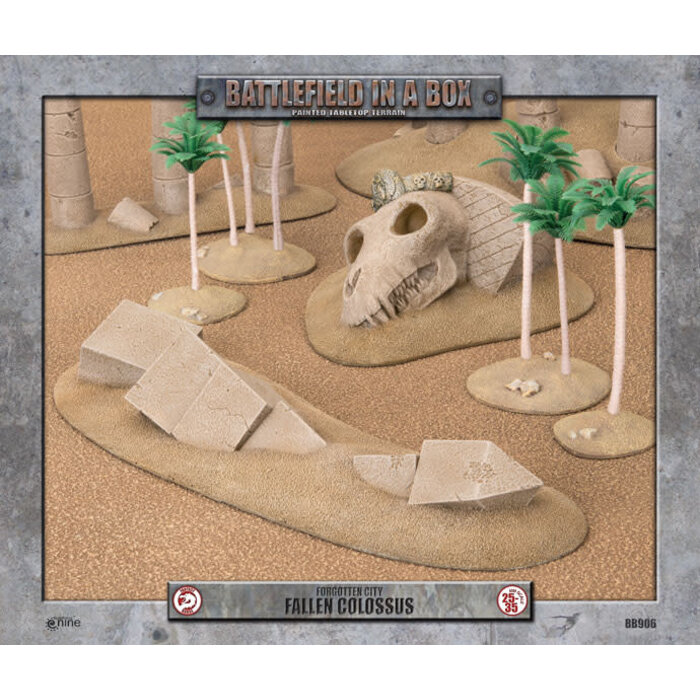 Gale Force Nine Battlefield in a Box: Forgotten City: Fallen Colossus