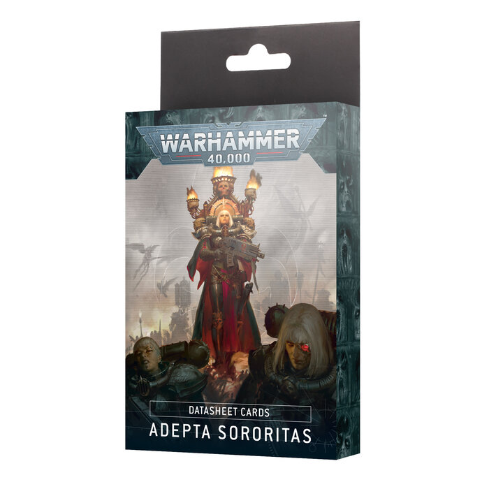 Games Workshop Warhammer 40K: Adepta Sororitas - Datasheet Cards (10th Edition)