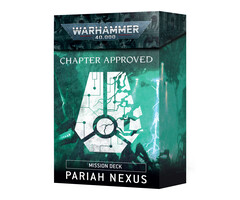 Games Workshop Warhammer 40K: Mission Pack - Chapter Approved: Mission Deck Pariah Nexus (10th Edition)