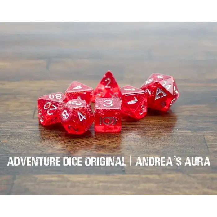 Adventure Dice 7-Piece RPG Dice Set: People Themed