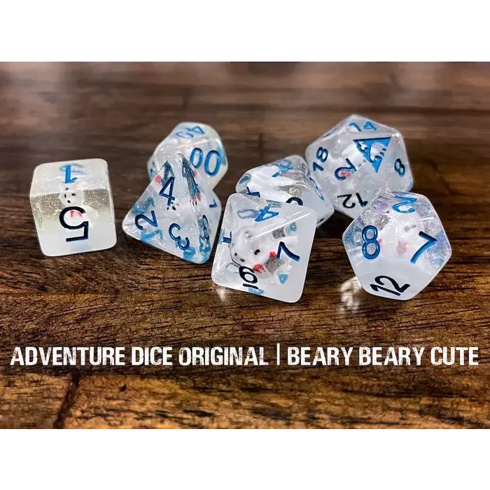 Adventure Dice 7-Piece RPG Dice Set: Inclusion