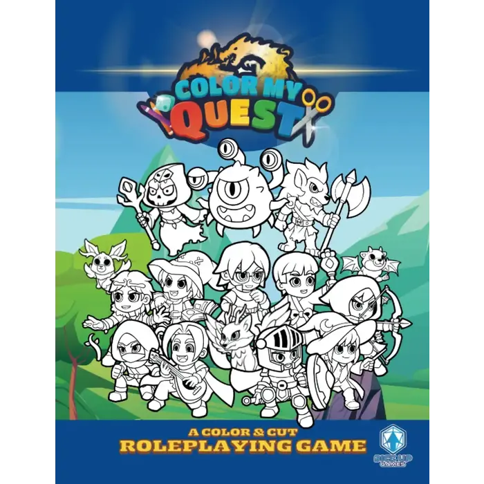Dice Up Games Color My Quest: Core Rulebook
